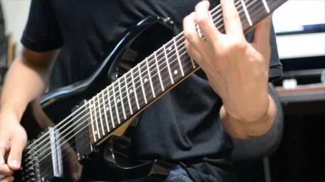 Geist of Trinity - Chains - Guitar Playthrough - Ibanez RGA8 - EMG808 смотреть онлайн