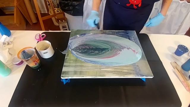 Matte Acrylic Paints Wiggle Pour смотреть онлайн