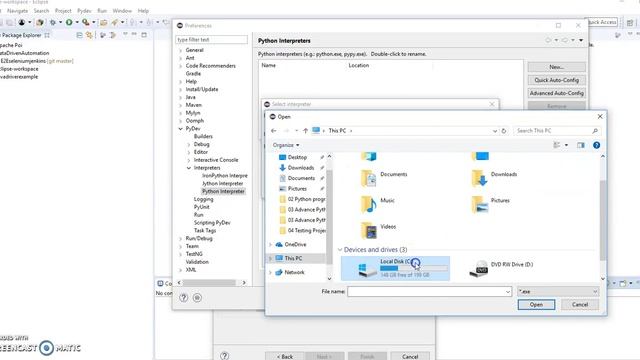 How to setup Eclipse IDE for Python programming смотреть онлайн
