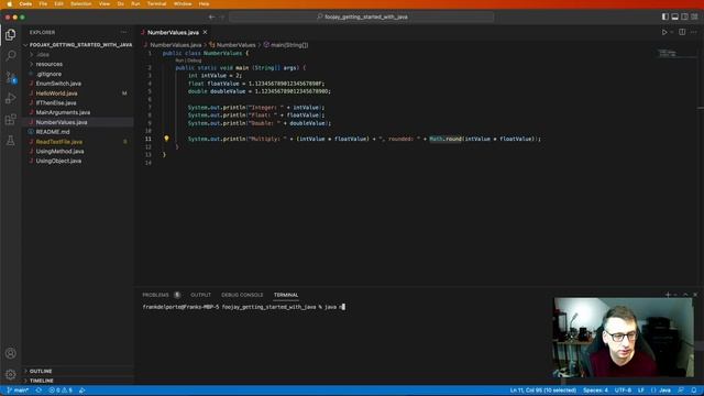 Foojay - Getting Started With Java - 04. Working With Numbers смотреть онлайн
