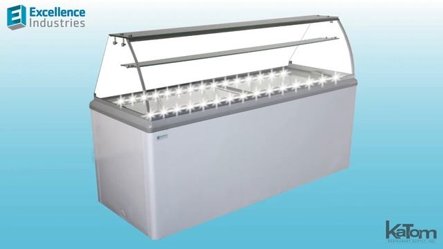 Excellence Industries Ice Cream Dipping Cabinet (HBD-12HC) смотреть онлайн