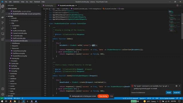 Dia5 - Parte I [Query Builders, API Resources, Migrations] смотреть онлайн