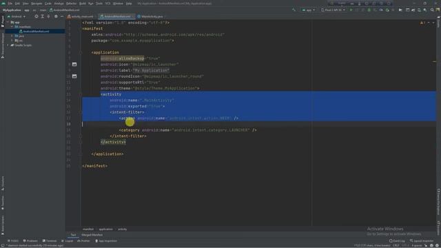 Android Bangla Tutorial 05: What is Android Manifest File | Java | Android App development смотреть онлайн