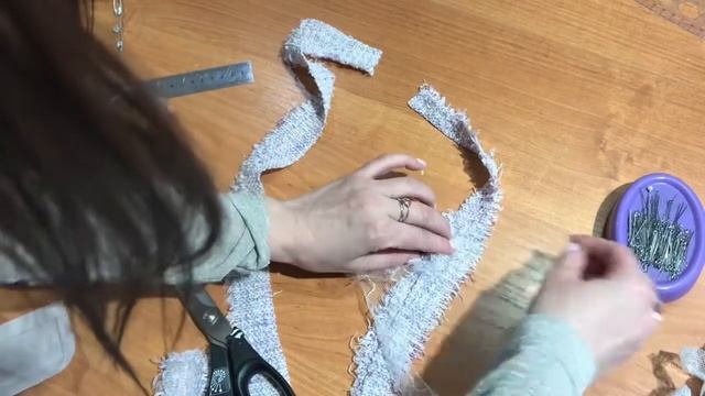 Украшаем жакет Шанель ✂️ смотреть онлайн