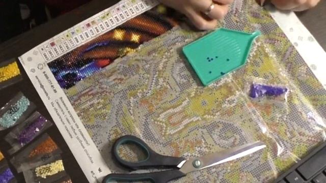 ЖЕСТЬ ЭТО ПЫТКА! Собираем Алмазную Мозаику / Картина стразами смотреть онлайн