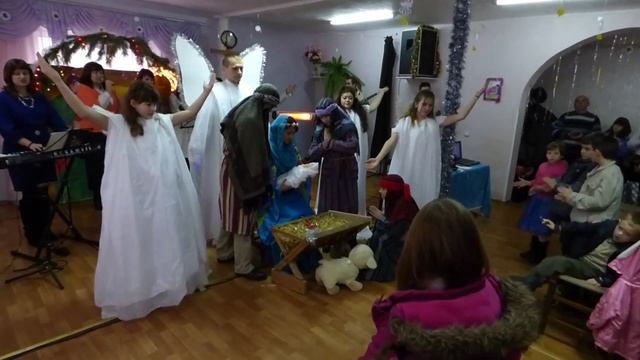 Рождественский Мюзикл - Постановка На Рождество - Прославление - Христианские Колядки! смотреть онлайн