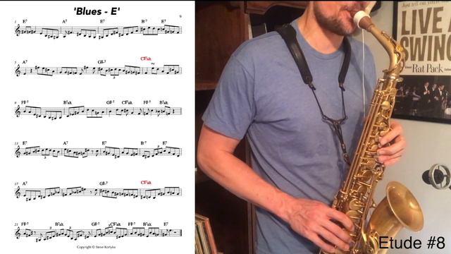 Steve Kortyka Plays Through ALL 15 Bebop Etudes!