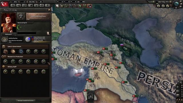 Hearts of Iron 4: "The Great War" Total Conversion Mod смотреть онлайн