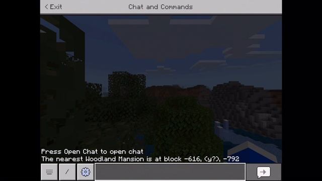 How To Teleport To Woodland Mansion In Minecraft!!!!!?? смотреть онлайн