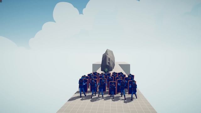 NUCLEAR MISSILE DESTROYS EVERY ARMIE | TABS - Totally Accurate Battle Simulator смотреть онлайн