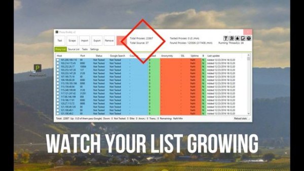 Get thousands of proxies for FREE - Proxy Buddy v2