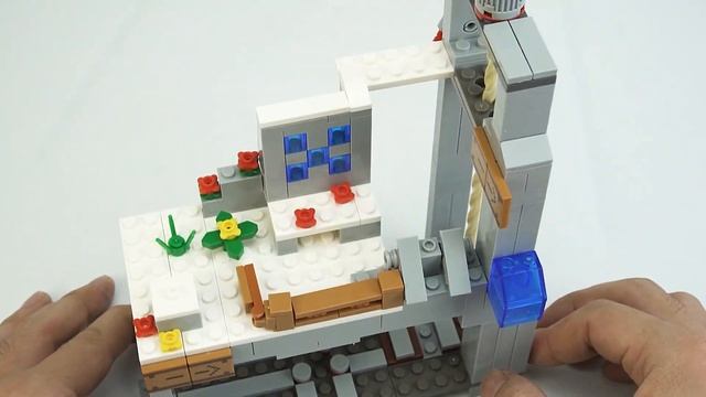 SX1013 My World The Mountain Cave Brick Sets Unbox & Speed Build Unofficial Lego Minecraft смотреть онлайн