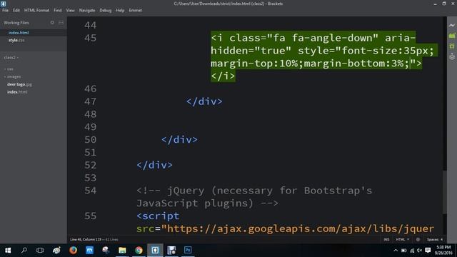 PSD to BootStrap | Class video (demo) смотреть онлайн