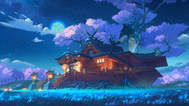 Genshin Impact Inazuma OST - Sakura-Scented Kiseru смотреть онлайн