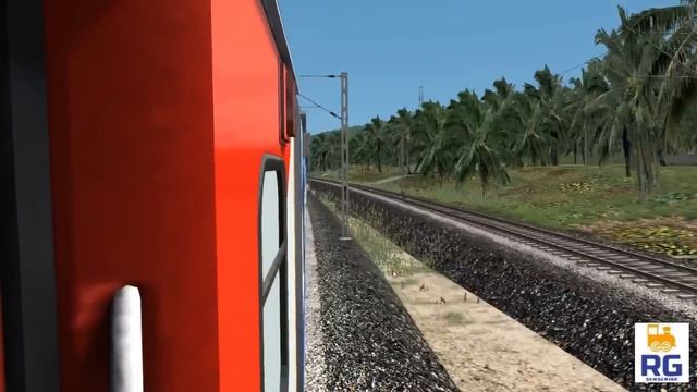 VENAD EXPRESS JOURNEY || LOCO CHANGE + COUPLING || Train Simulator 2022 смотреть онлайн