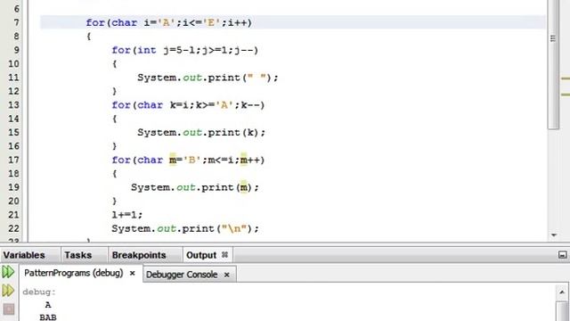 Java Programming Tutorial -PatternProgram-45 смотреть онлайн