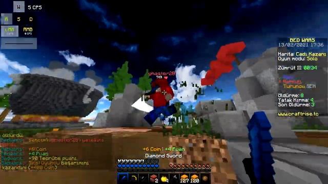 OYUNU SEVDİREN *EN İYİ 5 TEXTURE PACK!* (16X 32X 64X 128X) - minecraft bedwars craftrise смотреть онлайн