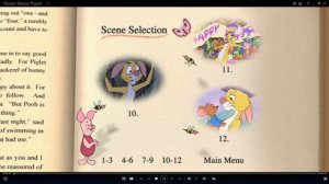 Winnie the Pooh: Springtime with Roo UK DVD Menu Walkthrough (2004)
