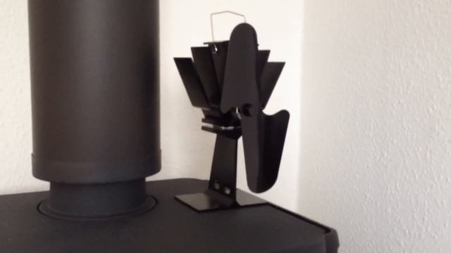 Heat powered stove fan/ventilator til brændeovn смотреть онлайн