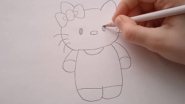 РИСУЕМ ХЕЛЛОУ КИТТИ? | DRAW HELLOY KITTY смотреть онлайн