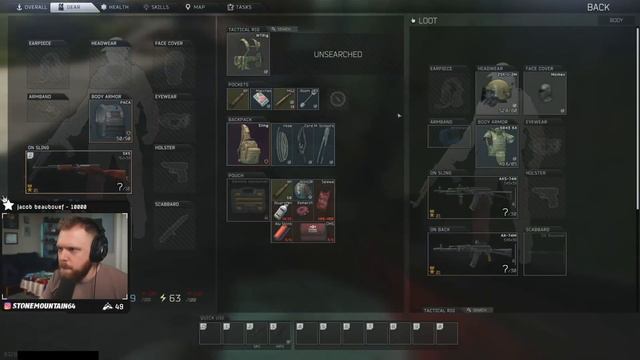 StoneMountain RETURNS to Escape From Tarkov w/ Aculite & Fugglet смотреть онлайн