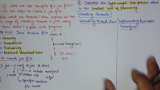 Java Jar File with Benefits, Ways of Creating Threads in Java - DOEACC NIELIT , Interview Tips смотреть онлайн