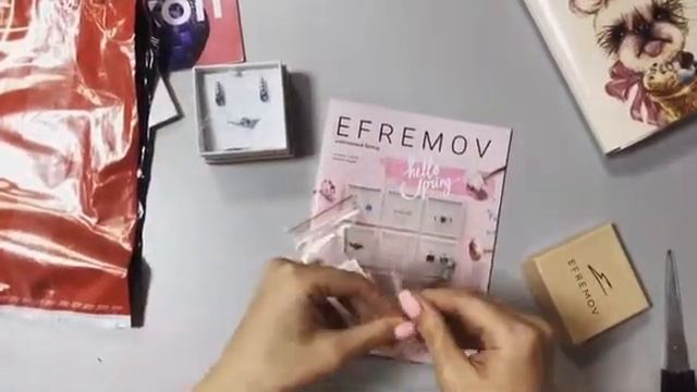 #1 Распаковка посылки от ювелирного бренда EFREMOV. смотреть онлайн