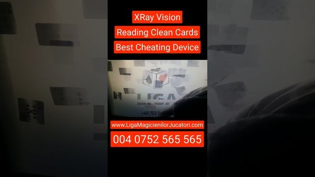 XRay poker cheat device to read any type of clean playing cards with X Ray Camera & XRay Poker Tabl смотреть онлайн