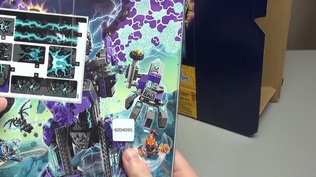 LEGO Nexo Knights 70356 Каменный великан-разрушитель Распаковка набора Лего 2017 Нексо Найтс 4 сезо смотреть онлайн