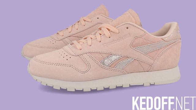 ИНТЕРНЕТ-МАГАЗИН ОБУВИ KEDOFF.NET Кроссовки Reebok Classic Leather Shimmer Pale bs9865 смотреть онлайн