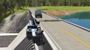 Машины против огромных лежачих полицейских #10 – BeamNG.Drive