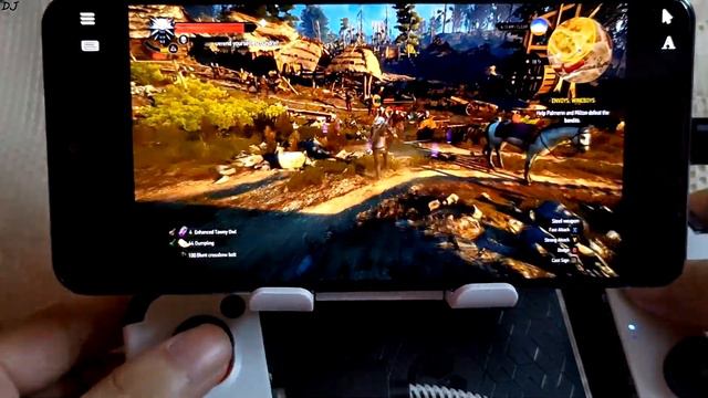 Mi 11x The Witcher 3 (Windows) Gameplay The Gaming Project Android Cloud Gaming | India смотреть онлайн