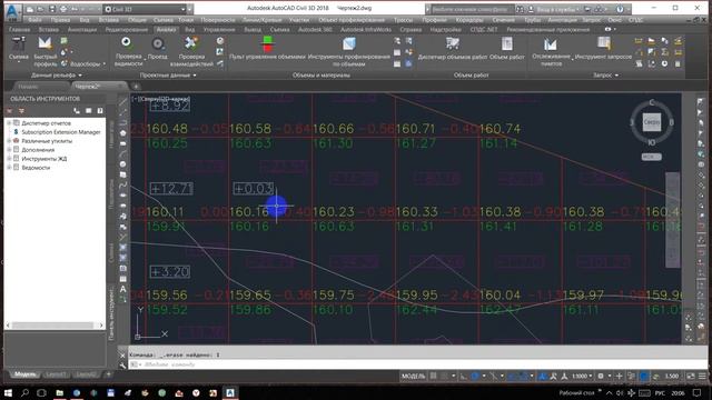 картограмма Civil 3D 2018  (civil 3D 2017 аналогично) простейший способ