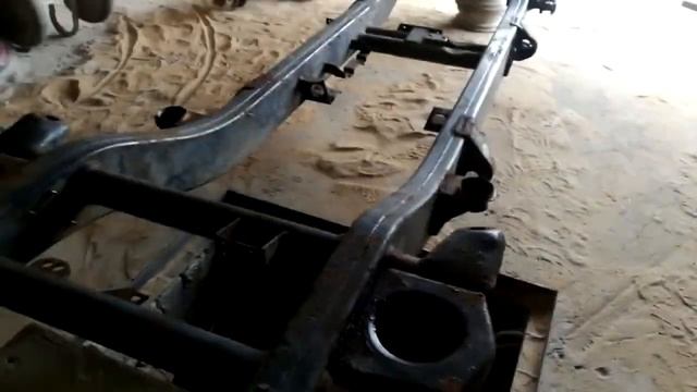 Пескоструйная очистка рамы Mersedes-Benz G-klass. смотреть онлайн