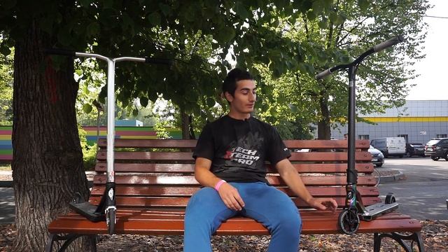 PRO ОБЗОР // Новые трюковые самокаты TECHTEAM 2019: Busted и Diesel