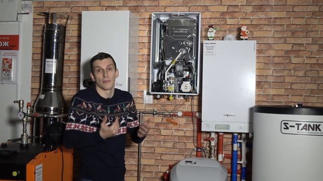 Navien Delux S - двухконтурный газовый котел. Обзор котла. смотреть онлайн