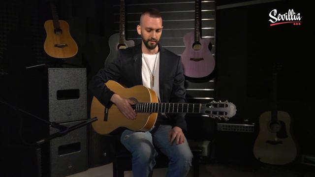 Гитара классическая Sevillia IC-120H смотреть онлайн