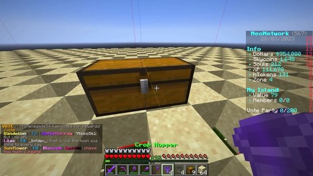 The Secret | Minecraft Skyblock Let's Play Episode 4 (Bedrock/Java Server IP) смотреть онлайн
