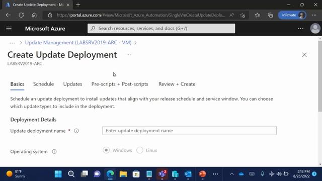 Azure ARC   Servers   Updates