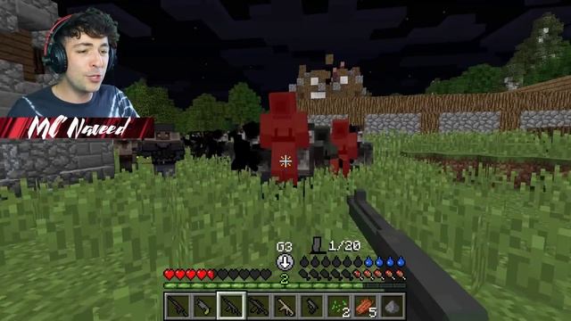Minecraft DANGEROUR ZOMBIE APOCALYPSE MOD / Fight Hoards of Zombies with Gun !! Minecraft Mods смотреть онлайн
