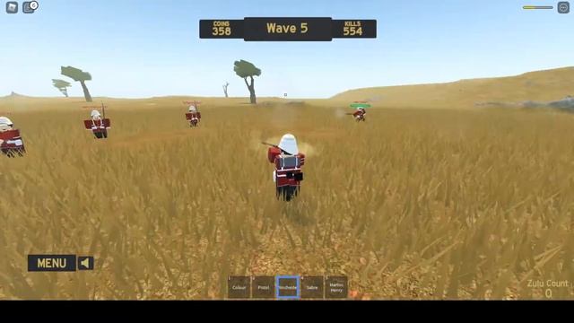 ROBLOX: Zulu wars ( Tutorial ) ( My game Experience ) смотреть онлайн