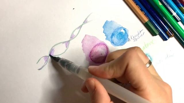 Акварельные карандаши — что это? смотреть онлайн