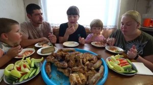 мукбанг шашлык и купаты