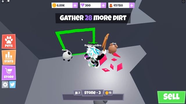 ПЕЩЕРНЫЙ МИР! ВЫРЫЛ САМУЮ ГЛУБОКУЮ ПЕЩЕРУ В РОБЛОКСЕ! ROBLOX CaveWorld смотреть онлайн