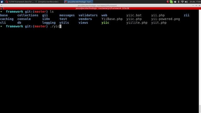 Tutorial de Yii Framework- Estructura de un proyecto смотреть онлайн