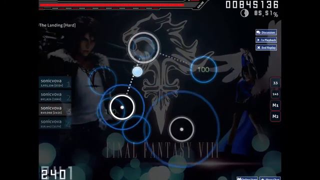 Osu! - DJ Poochies - The Landing (Hard) смотреть онлайн