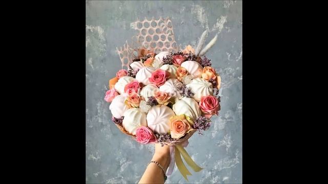 Съедобные букеты от магазина "Цветы для души" в Санкт-Петербурге смотреть онлайн