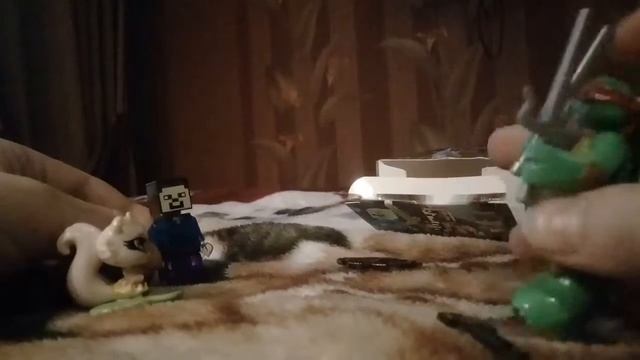 Майнкрафт игрушки - Стив, Балора и Раф! смотреть онлайн