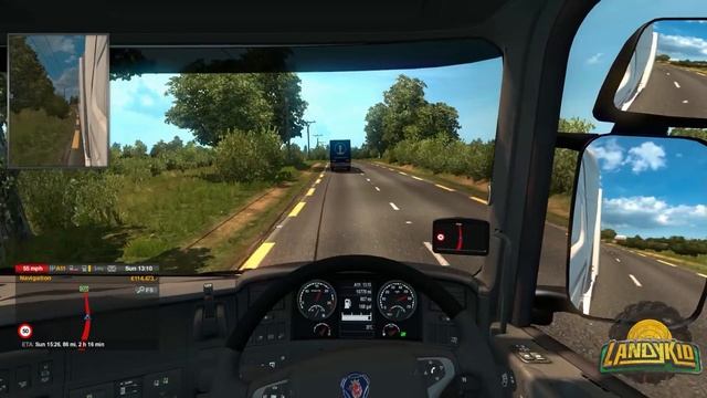 Euro Truck Simulator 2 | Promods | Ireland смотреть онлайн