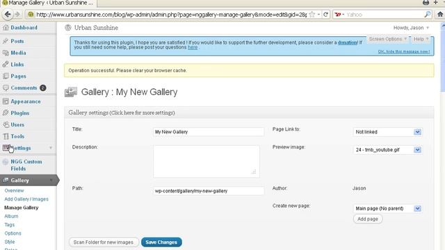 How to use the NextGen WordPress Gallery смотреть онлайн